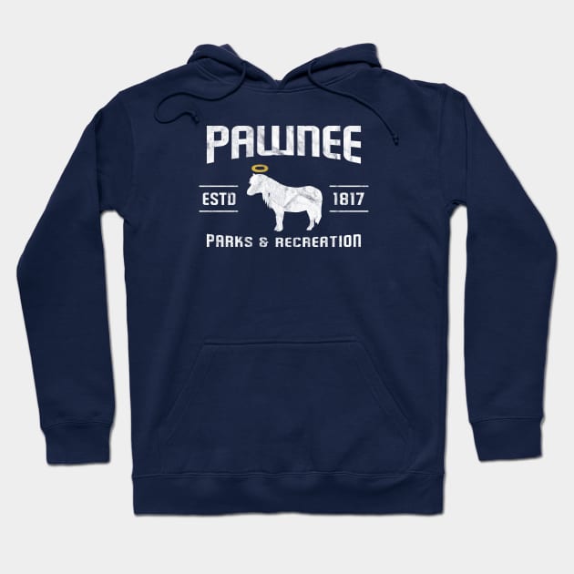 Pawnee ESTD 1817 (Parks & Recreation) Hoodie by gabradoodle
